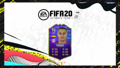 FIFA 20: SBC Thiago Alcantara MOTM - Anunciada la tarjeta Man Of The Match
