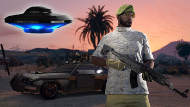 GTA Online: los mineros de datos encuentran y juegan una misión alienígena secreta con un ovni gigante