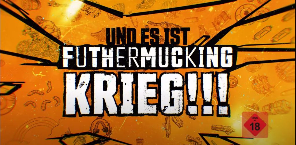 Borderlands-3-Futhermucking "class =" lazy lazy-hidden wp-image-539969 "srcset =" http://dlprivateserver.com/wp-content/uploads/2020/08/La-traduccion-al-aleman-capitula-ante-el-extrano-DLC-de.jpg 1024w , https://images.mein-mmo.de/medien/2020/08/Borderlands-3-Futhermucking-300x147.jpg 300w, https://images.mein-mmo.de/medien/2020/08/Borderlands- 3-Futhermucking-150x74.jpg 150w, https://images.mein-mmo.de/medien/2020/08/Borderlands-3-Futhermucking-768x377.jpg 768w, https://images.mein-mmo.de/ medien / 2020/08 / Borderlands-3-Futhermucking.jpg 1427w "data-lazy-size =" (max-width: 1024px) 100vw, 1024px "> Pertenece al vocabulario alemán de séptimo grado" Futhermucking ".

<h2>La guerra ulterior</h2>
<p><strong>Aquí surge el problema: </strong>En el tráiler en inglés, el héroe del DLC se presenta como una "guerra de futhermucking". Esta es la misma idea que con "Clusterfuck": debido a que el inglés "motherfucking" es una palabrota mal vista, pero es parte del lenguaje cotidiano, se ha convertido en "futhermucking".</p>
<p>Aquí, también, el traductor alemán enarbola la bandera blanca y acepta "futhermucking" como palabra.</p>
<p>De lo contrario, por cierto, el traductor lo intentó valientemente en los subtítulos:</p>
<ul>
<li>"Atrapa el Locomöbius" se convierte en "Erwisch den Lokomöbius</li>
<li>Choo Choooo se convierte en "Tschuu Tschuu" en alemán (eres tacaño con nosotros en alemán)</li>
</ul>
<p><img decoding=
