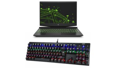 Laptop para juegos HP, teclado mecha barato y más reducido en Amazon