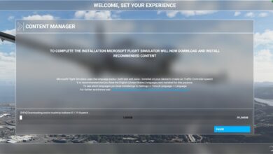 Microsoft Flight Simulator (MSFS) 2020: corrección de la pantalla de barra azul