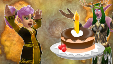 WoW Gnome Cheer Cake Birthday titel title 1280x720