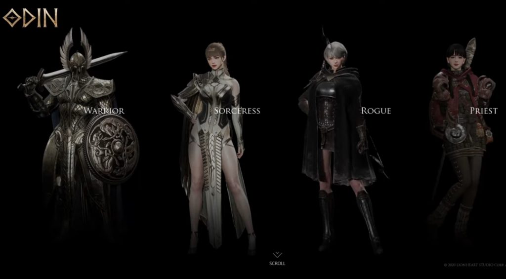 Clases de captura de pantalla de Project Odin