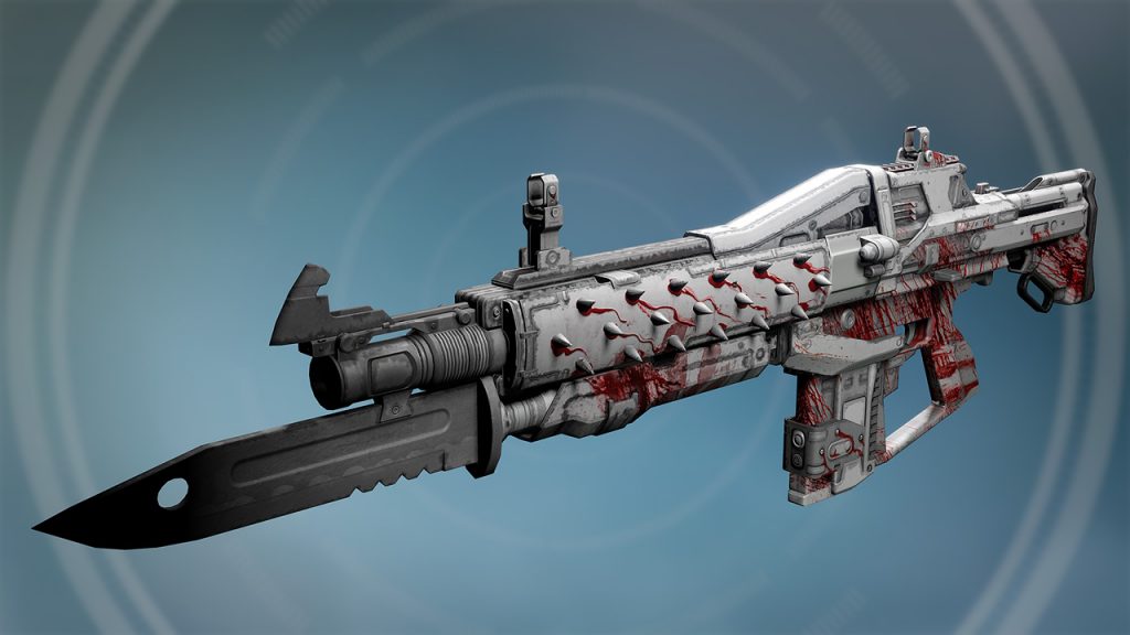 destiny-red-death "class =" lazy lazy-hidden wp-image-128968 "srcset =" http://dlprivateserver.com/wp-content/uploads/2020/09/1599409372_43_Las-30-armas-exoticas-de-Destiny-2-no-se-han.jpg 1024w , https://images.mein-mmo.de/medien/2016/12/destiny-red-death-150x84.jpg 150w, https://images.mein-mmo.de/medien/2016/12/destiny- rojo-muerte-300x169.jpg 300w, https://images.mein-mmo.de/medien/2016/12/destiny-red-death-768x432.jpg 768w, https://images.mein-mmo.de/ medien / 2016/12 / destiny-red-death.jpg 1280w "data-lazy-size =" (ancho máximo: 1024px) 100vw, 1024px ">    

<p><strong>Se trata de esto exótico:</strong> El rifle de pulso de la Muerte Roja gritó con fuerza: Peligro. La pistola estaba manchada de sangre y repugnantes púas adornaban la caja. Al matar, mantenía vivo a su portador. Todo esto despertó el lado oscuro de los Guardianes e hizo muy popular a Red Death.</p>
<p>El retorno es muy poco probable. Porque con la escarlatina, tenemos un revólver que se ve muy similar y funciona aún más similar.</p>
<h3>10. Gemelo booleano</h3>
<p>    <img decoding=