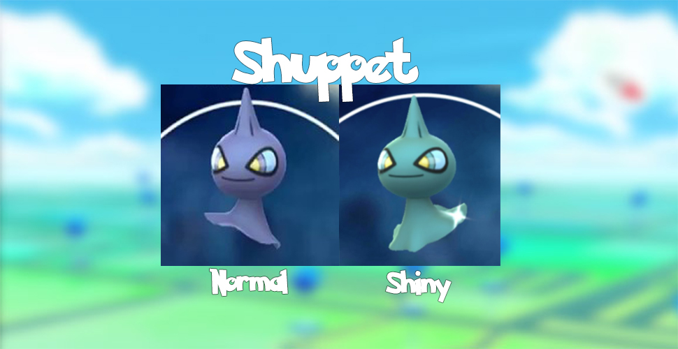 Comparación Shuppet Shiny