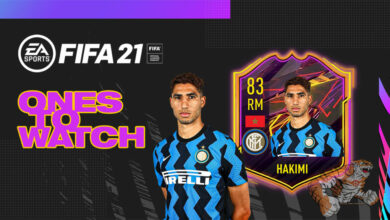 FIFA 21: OTW Achraf Hakimi - Anunciada la tarjeta Ones To Watch