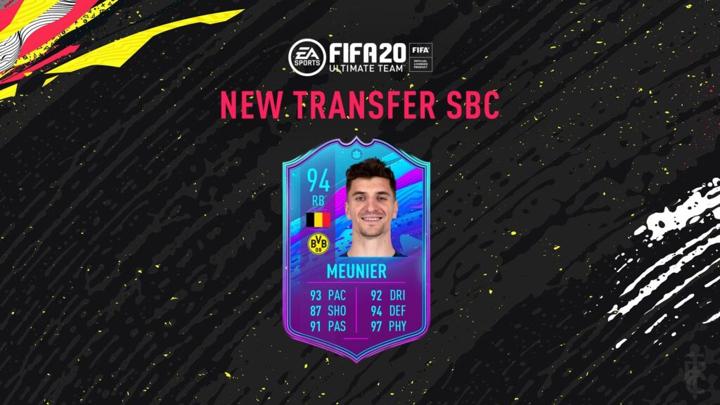 FIFA 20: SBC Thomas Meunier - Pretemporada