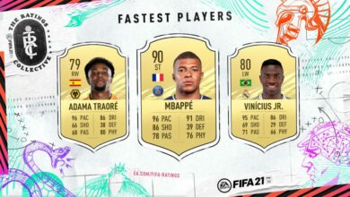 FIFA 21: Jugadores más rápidos - Lista oficial