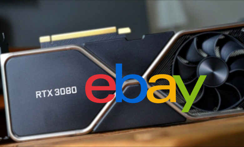 La tarjeta gráfica RTX 3080 ya está agotada: se vende a precios altos en eBay