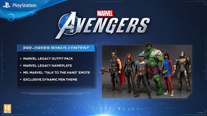Canjeando DLC de reserva en Marvel's Avengers