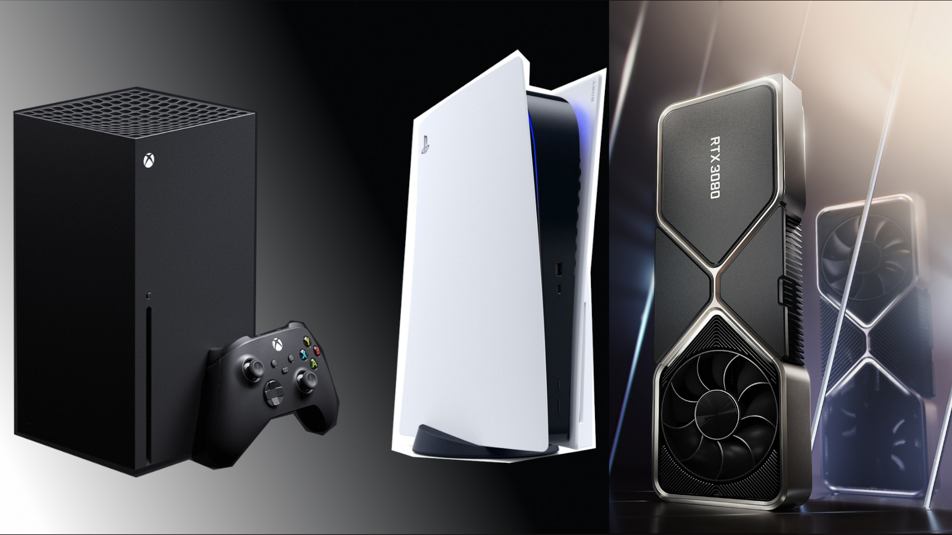 RTX 3080: así de grande es la tarjeta gráfica en comparación con PS5, Xbox Series X.