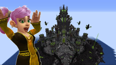 WoW: Así de bien se ve la tumba de Sargeras en Minecraft
