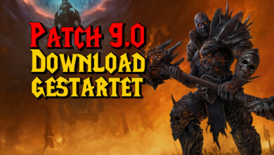 WoW Shadowlands: Pre-Patch 9.0 está por llegar, así que comienza la descarga