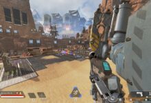 Apex Legends - Pathfinder Grapple Bug - Brazo que cubre la pantalla después de Grapple