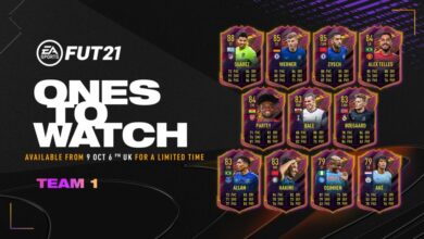 FIFA 21: OTW Team 1 - Se anuncian las tarjetas Ones To Watch
