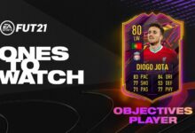 FIFA 21: Logros de Diogo Jota OTW - Nueva tarjeta especial disponible