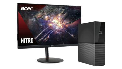 eBay: monitor de juegos Acer al mejor precio y disco duro externo de 12 TB reducido
