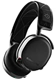 SteelSeries Arctis 7 (auriculares para juegos, sin pérdidas e inalámbricos, DTS Headphone: X v2.0 Surround para PC y PlayStation 4) negro