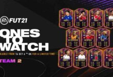 FIFA 21: OTW Team 2 - Se anuncian las tarjetas Ones To Watch