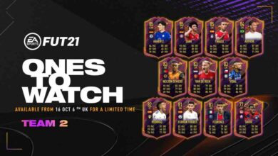 FIFA 21: OTW Team 2 - Se anuncian las tarjetas Ones To Watch