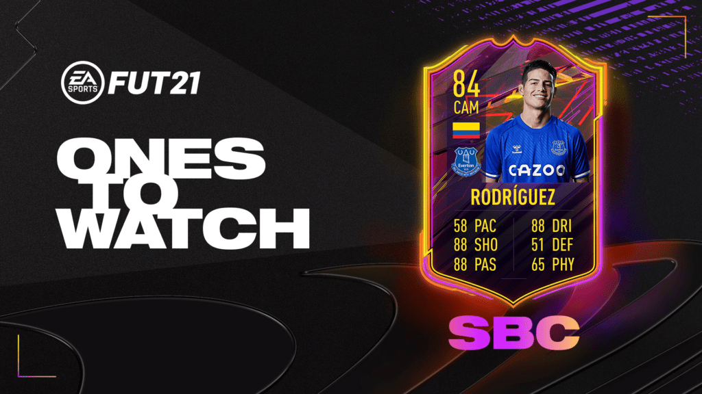 FIFA 21: James Rodriguez OTW SBC - Anunciado el nuevo desafío de creación de plantilla