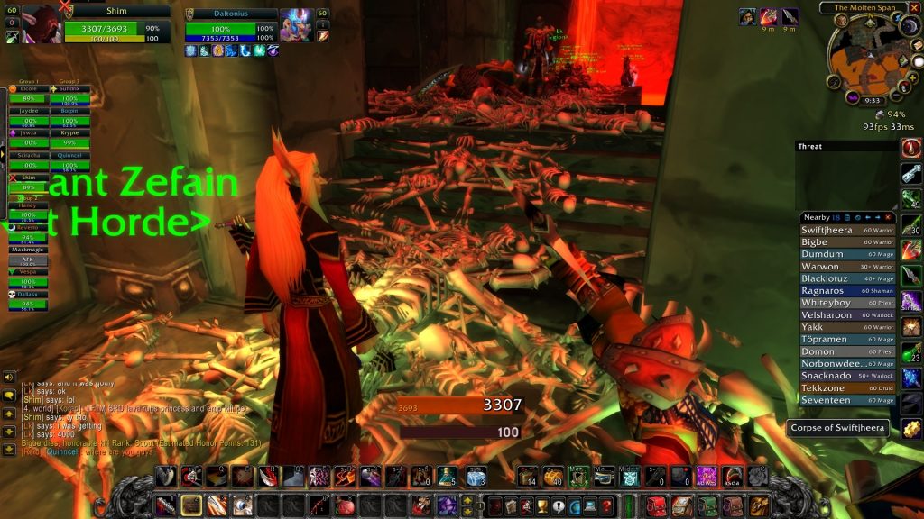 Masacre de WoW Classic Sundrix