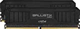 Crucial Ballistix MAX BLM2K16G40C18U4B 4000 MHz, DDR4, DRAM, kit de memoria para juegos de escritorio, 32 GB (16 GB x2), CL18, negro