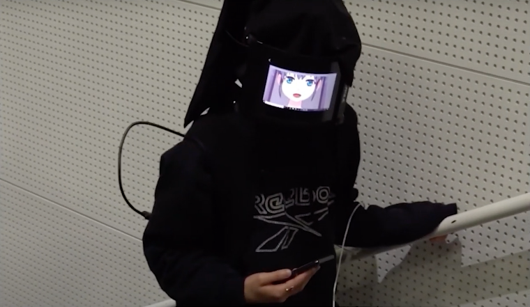 Cubierta facial de máscara de anime