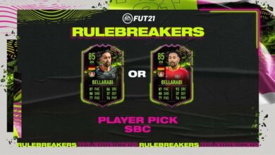 FIFA 21: Karim Bellarabi Rulebreakers SBC - Anunciado el nuevo desafío de creación de plantilla