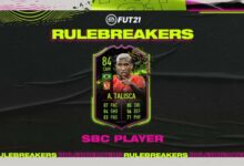 FIFA 21: SBC Anderson Talisca Rulebreakers - Anunciado un nuevo desafío de creación de plantilla