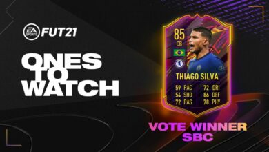 FIFA 21: SBC Thiago Silva OTW - Nuevo desafío de creación de plantilla disponible