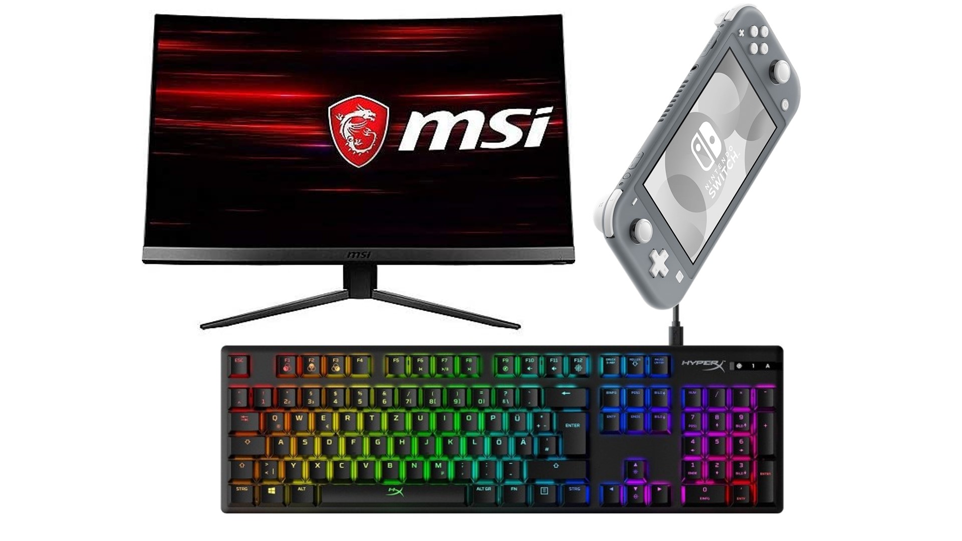 Monitor de juegos MSI, teclado mecha y más reducido en Amazon