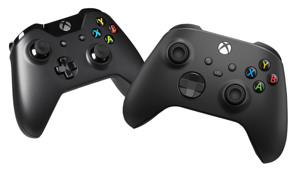 Comparación del controlador Xbox One X Series X