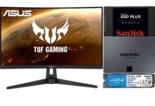 Monitor de juegos Asus al mejor precio, SSD baratos y más en Amazon