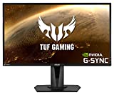 ASUS TUF Gaming VG27AQ monitor de 68,58 cm (27 pulgadas) (WQHD, FreeSync, compatible con G-Sync, HDMI, DisplayPort, tiempo de respuesta de 1 ms, 155 Hz, HDR10) negro