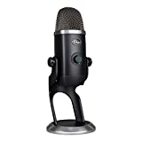 Blue Microphones Yeti X micrófono USB profesional para juegos, streaming y podcasts, negro