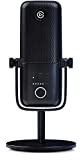 Elgato Wave: 3, micrófono de condensador USB premium con solución de mezcla digital, tecnología anti-clipping y sensor capacitivo para silencio, transmisión y podcasting