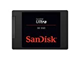 Disco duro interno SanDisk Ultra 3D SSD de 4 TB (2,5 pulgadas, a prueba de golpes, tecnología 3D NAND, tecnología n-Cache 2.0, tasas de transferencia de 560 MB / s) negro