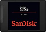 Disco duro interno SanDisk Ultra 3D SSD de 1 TB (SSD interno de 2,5 pulgadas, resistente a los golpes, tecnología 3D NAND, tecnología n-Cache 2.0, tasas de transferencia de 560 MB / s) negro