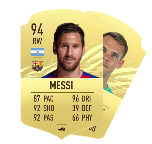 Nuevo "class =" wp-image-620757 "width =" 434 "height =" 412 "srcset =" https://images.mein-mmo.de/medien/2020/11/FIFA-21-Messi-Neuer. jpg 511w, https://images.mein-mmo.de/medien/2020/11/FIFA-21-Messi-Neuer-300x285.jpg 300w, https://images.mein-mmo.de/medien/2020/ 11 / FIFA-21-Messi-Neuer-150x142.jpg 150w "tamaños =" (ancho máximo: 434px) 100vw, 434px "> Tal vez tu recompensa sea un Messi. O tal vez sea Manuel Neuer.    

<p>El número puede ser un poco exagerado, pero el problema es: con demasiada frecuencia, son los porteros los que sacas de tus paquetes y luego tomas el lugar de los jugadores altamente calificados. No aportan mucho al mercado de fichajes y solo necesitas un portero. </p>
<p>    <img decoding=