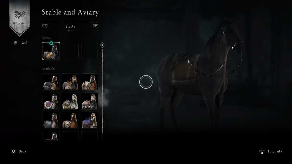 Assassin & # 39; s creed valhalla personalizar caballo