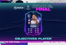 FIFA 21: Goles Jules Kounde Road To The Final - Se anuncia una nueva tarjeta especial