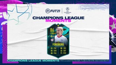 FIFA 21: Momentos de la SBC Emil Forsberg Champions League - Anunciado el nuevo desafío de creación de plantillas