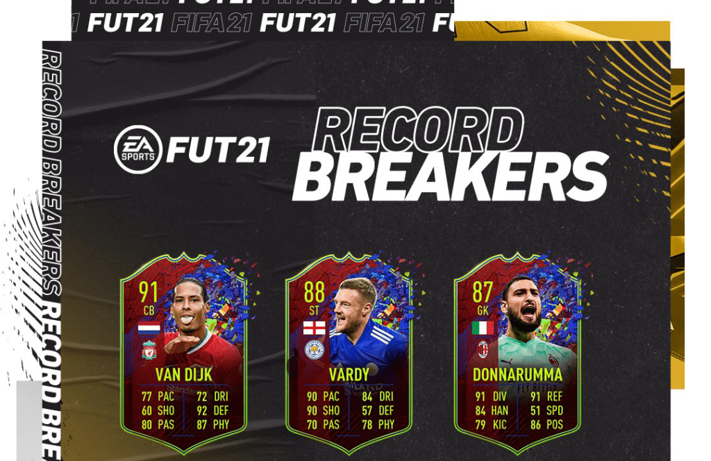 Fifa 21 Cinco Nuevas Tarjetas Record Breakers Disponibles