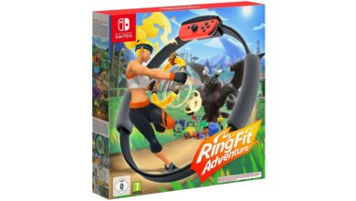 Juego de fitness Ring Fit Adventure para Nintendo Switch barato en Amazon