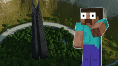 Minecraft: los fanáticos han estado trabajando en este mega proyecto para El señor de los anillos durante 10 años