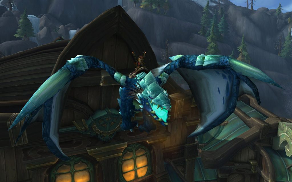 wow proto dragón azul