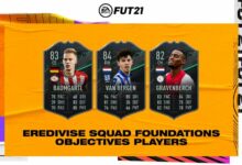 FIFA 21: Metas de Gravenberch, Van Bergen y Baumgartl - Requisitos básicos de la Eredivisie Squad