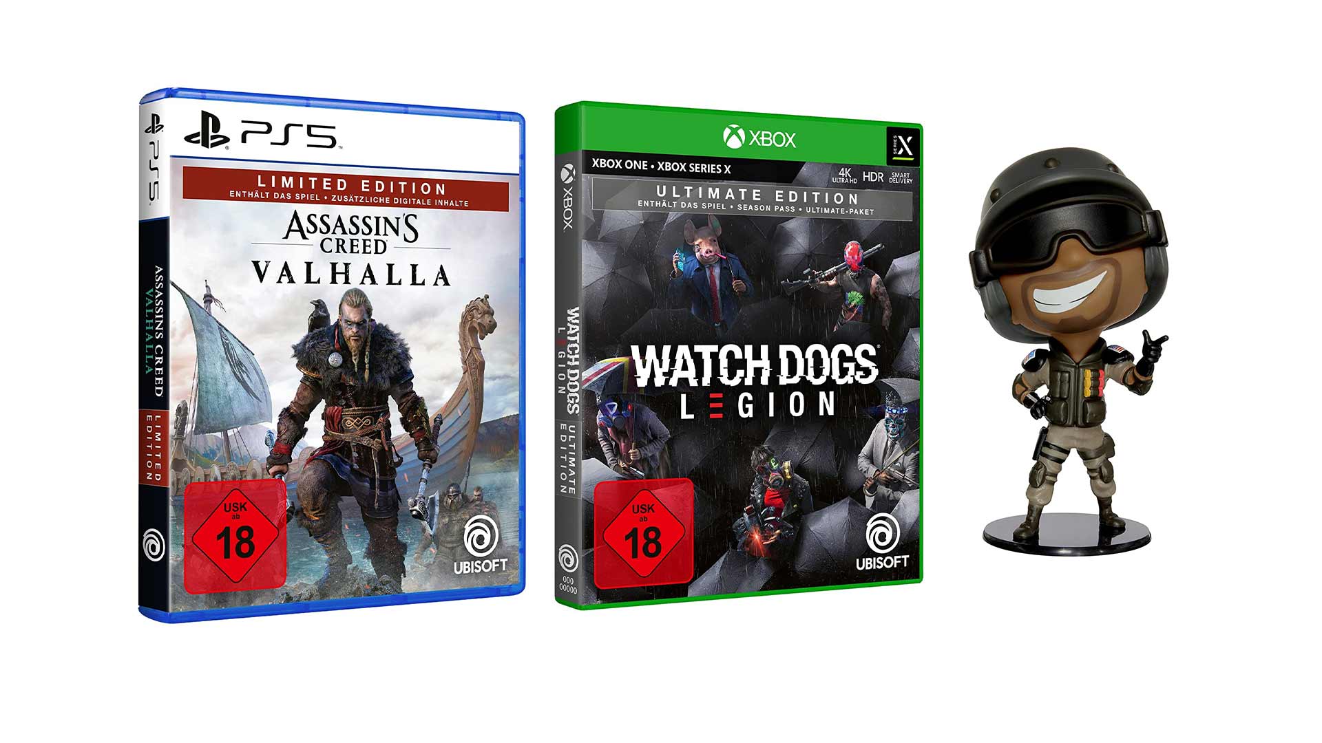 Principales ofertas en Amazon con Watch Dogs Legion & AC: Valhalla
