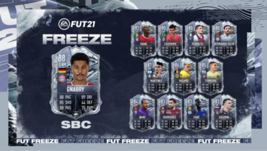 FIFA 21: SBC Serge Gnabry Freeze - Requisitos y soluciones